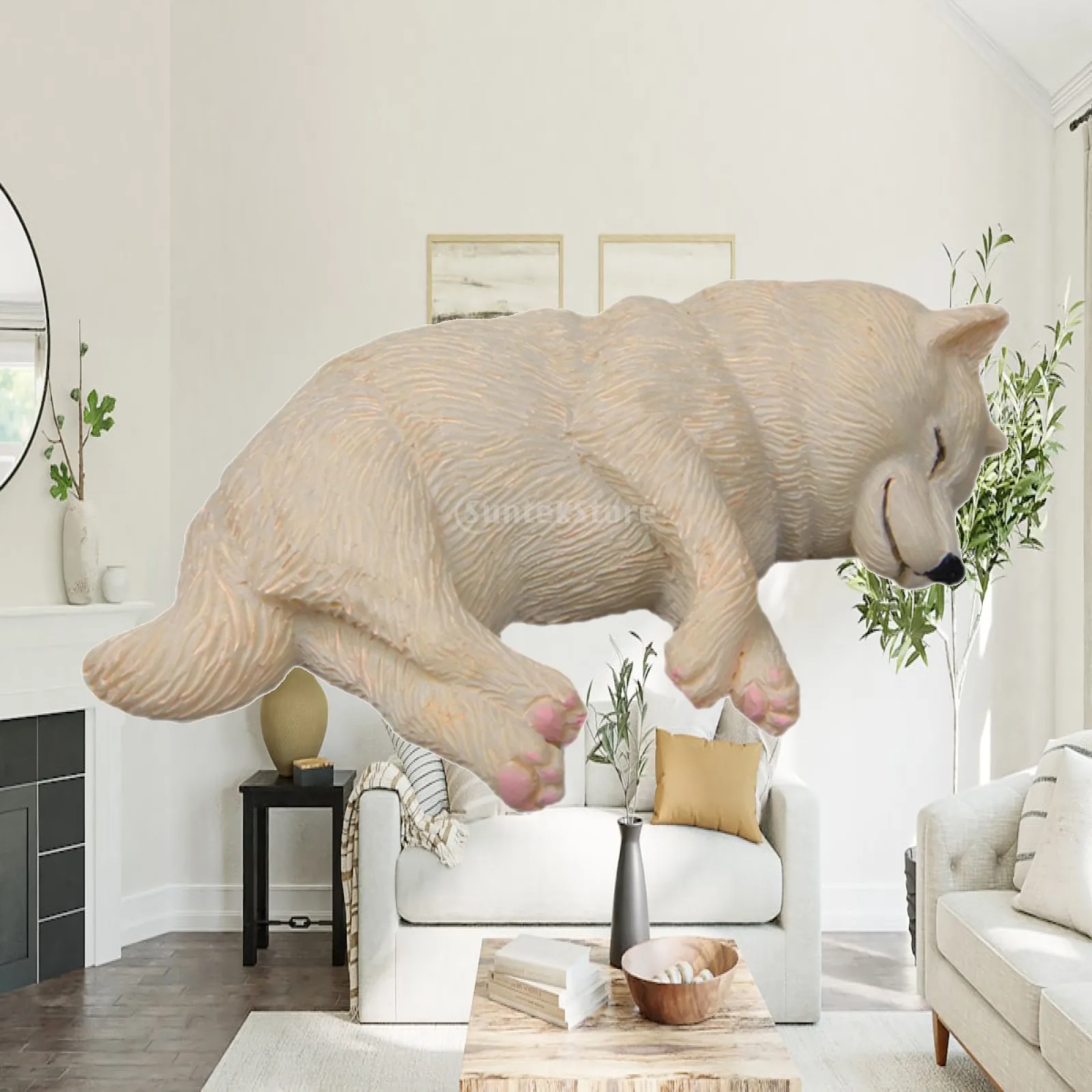 Dog Refrigerator Magnet toy Decor Sleeping Dog Fridge Magnets for Refrigerator Decoration