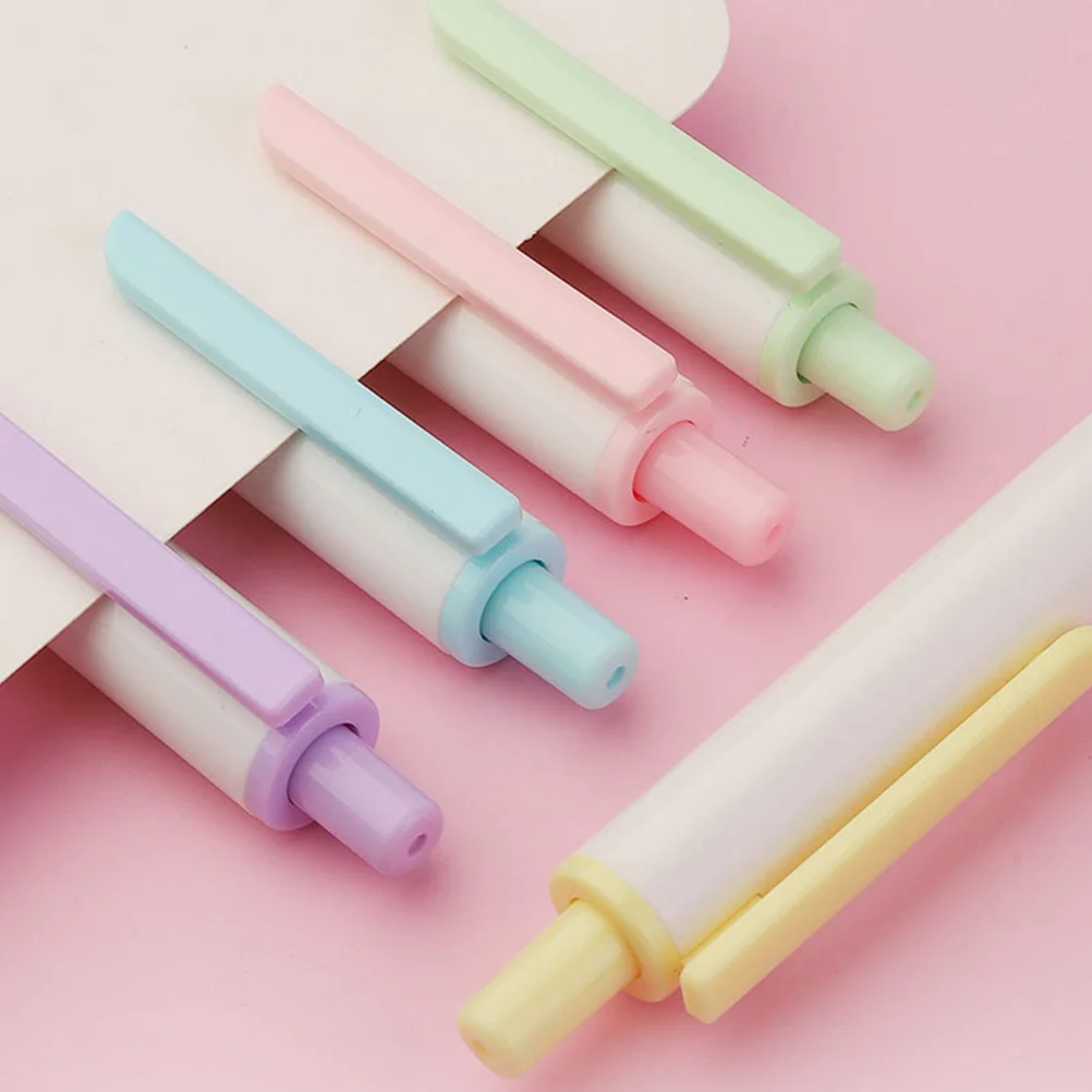 

7 Pcs Automatic Everlasting Pencils Lightweight Non Sharpening Eternal Inkless Students Writing Drawing Pink White Yellow Green