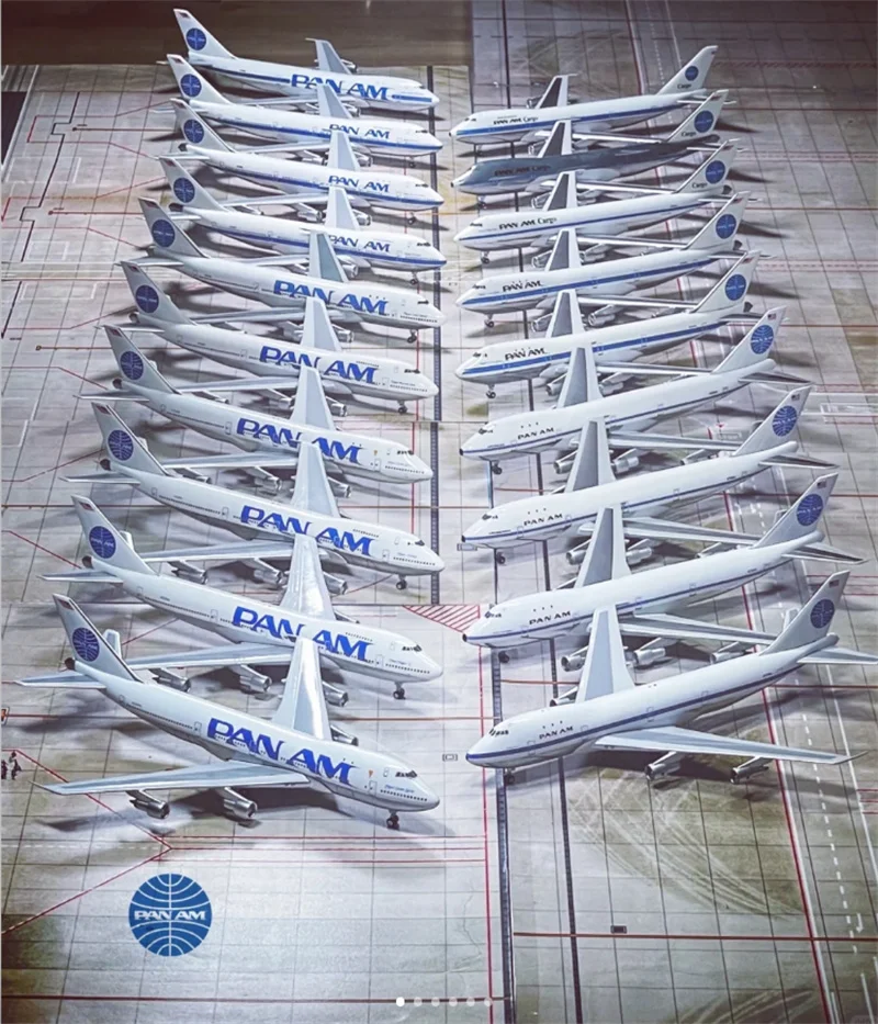 

Новый масштаб 1/150 47 см самолет B747 самолет PAN AM Airways модель W легкое колесо литой под давлением смола самолет коллекция дисплей игрушки