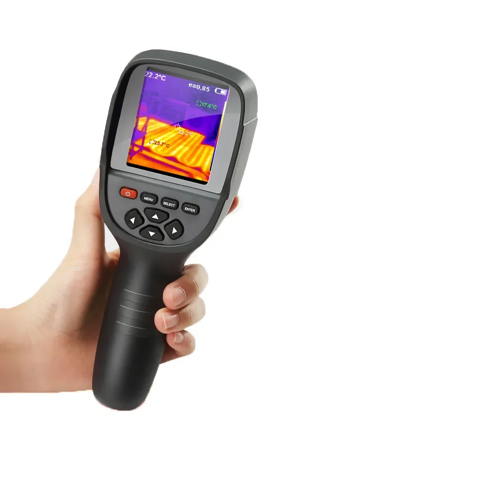 HT-18 Plus Thermal Imaging Camera For Water Pipe Leak And Power Electrical  256*192 Resolution Handheld Infrared Thermal Imager