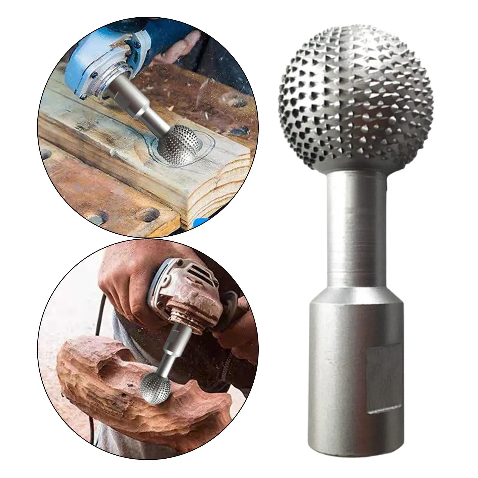 

Sphere Rotary Burr Grinder Polishing Engraving Grinding Head for Woodwork