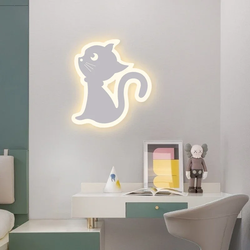 Applique Murale LED en Acrylique pour Chambre d'Enfant, Luminaire Décoratif d'NikModerne, Idéal pour un Salon, une Chambre à Coucher, un Couloir ou une Allée