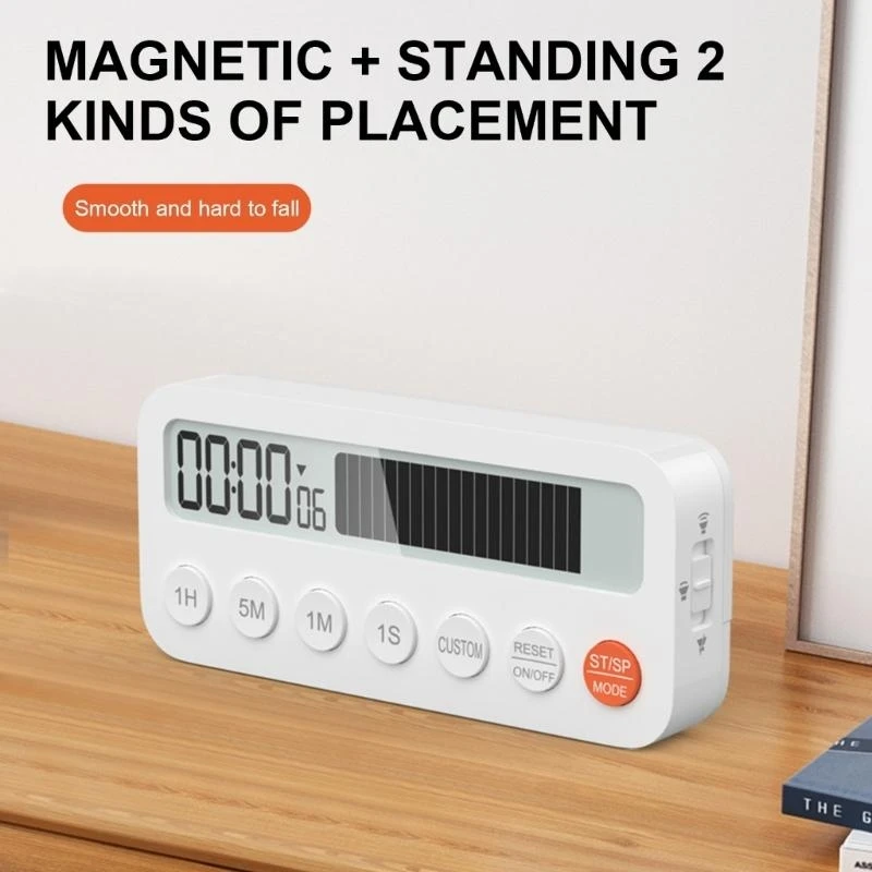 652F Visual Timer User Friendly Digital Timer for Efficient Task trackings