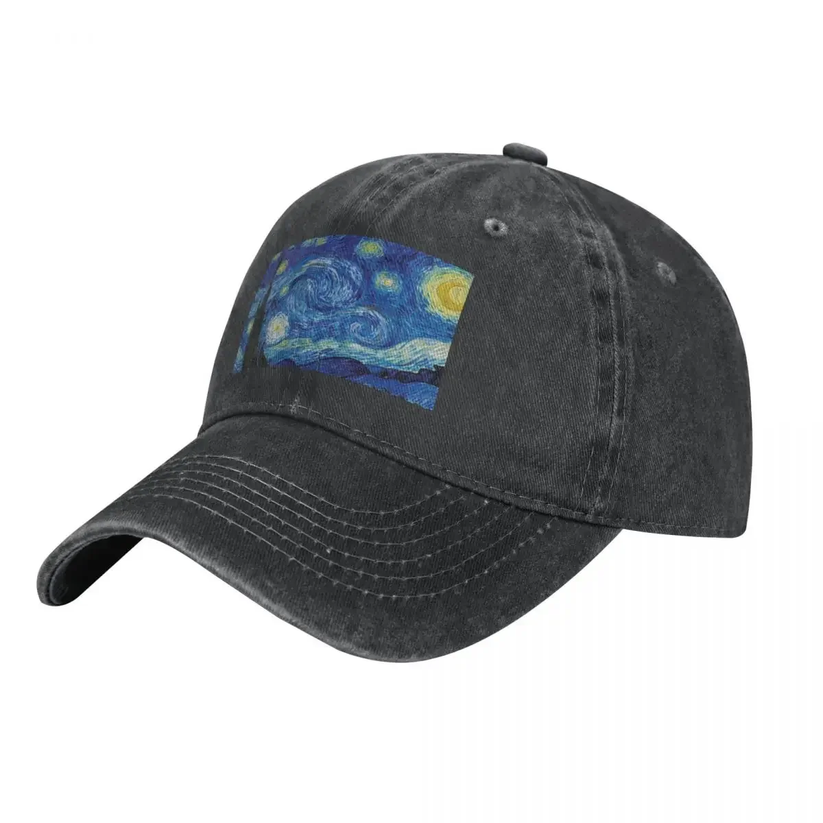 Vincent Van Gogh - Starry Night Cap Cowboy Hat Caps Cap male golf hat women Men's