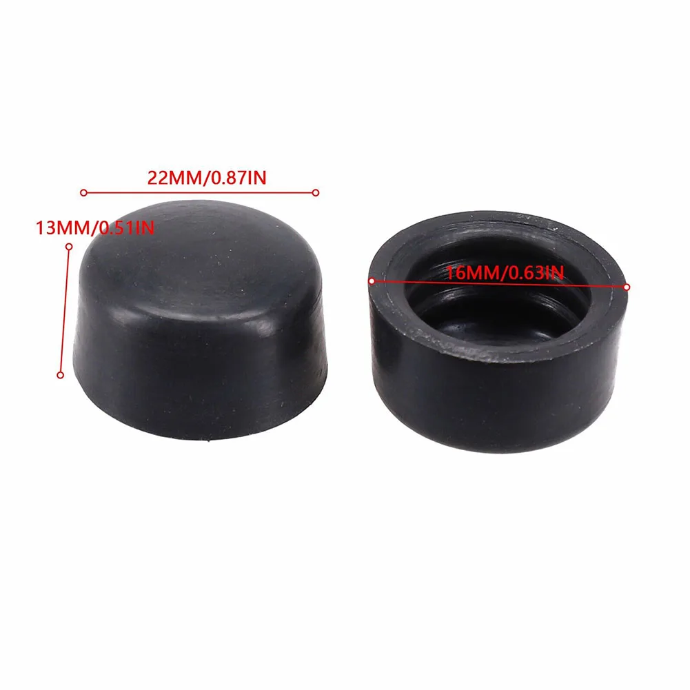 Auto Parts Wiper ARMS Nut Cover 1324768 Black Car Accessories Dustproof Replacement Rubber Tool High Quality Useful