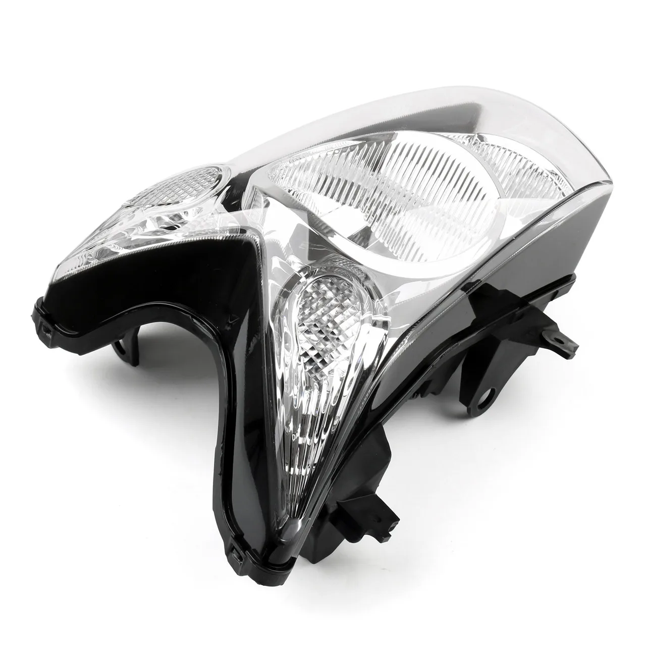 Ensemble d'éclairage de sauna ER6N Protection de lampe de sauna avant, couvercle de protection, phare pour Kawasaki ER-6N 2009 2010 2011 ER 6N Accessoires Moto