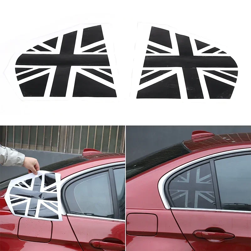 

For BMW 3 Series E90 2005-2012 Accessories Car Rear Side Window Louver Air Vents Windshield Decoration Sticker