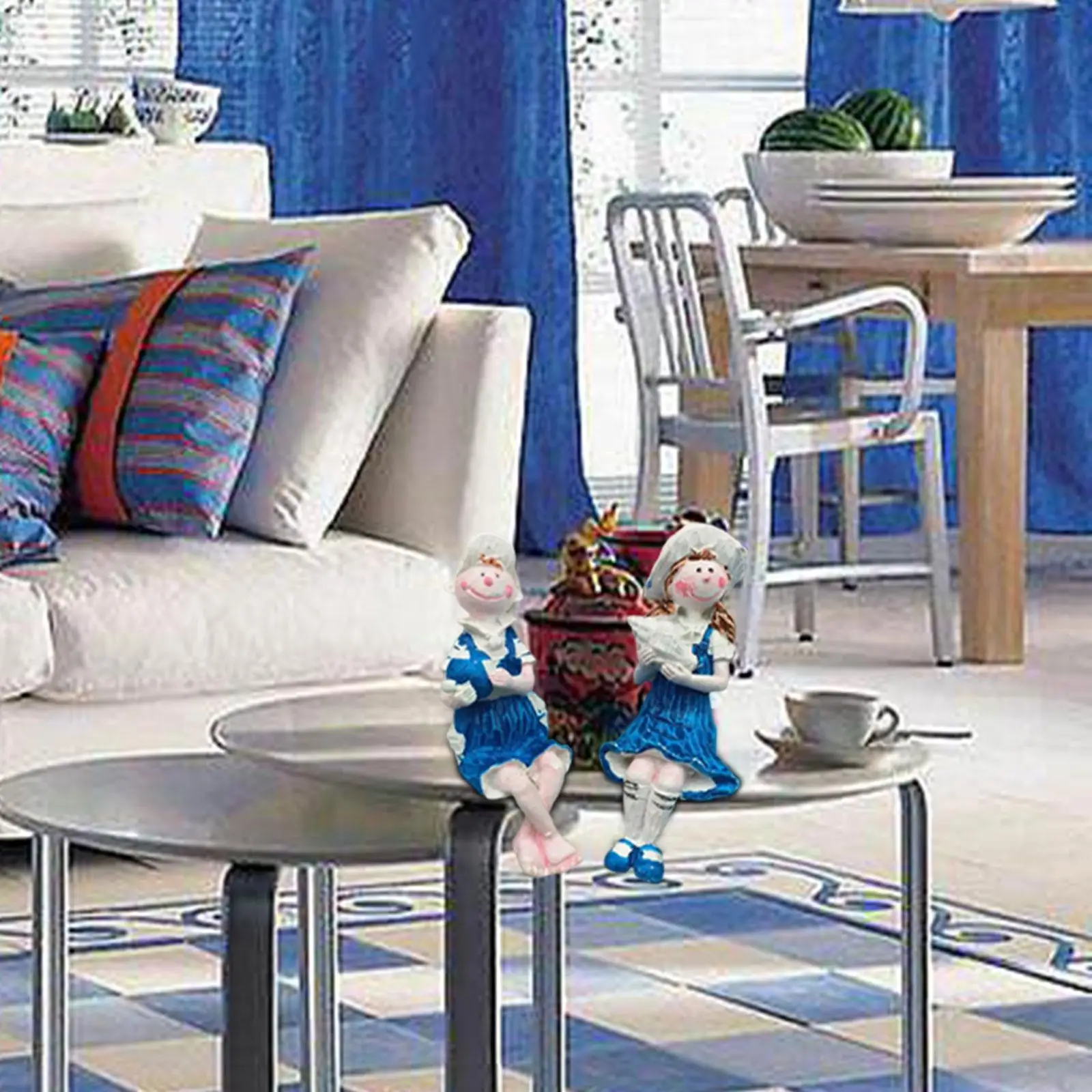 Modern Statue Beach Shelf Craft Decorative Home Decoration Accessories Tabletop Bookcase Decor