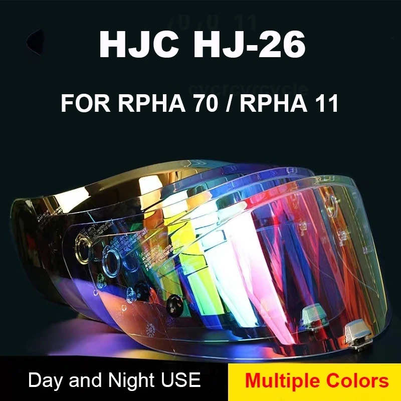 

HJ-26 Helmet Visor Lens for HJC RPHA 11 & RPHA 70 Casco Moto Windshield HJ-26ST Capacete De Moto Shield Motorcycle Accessories