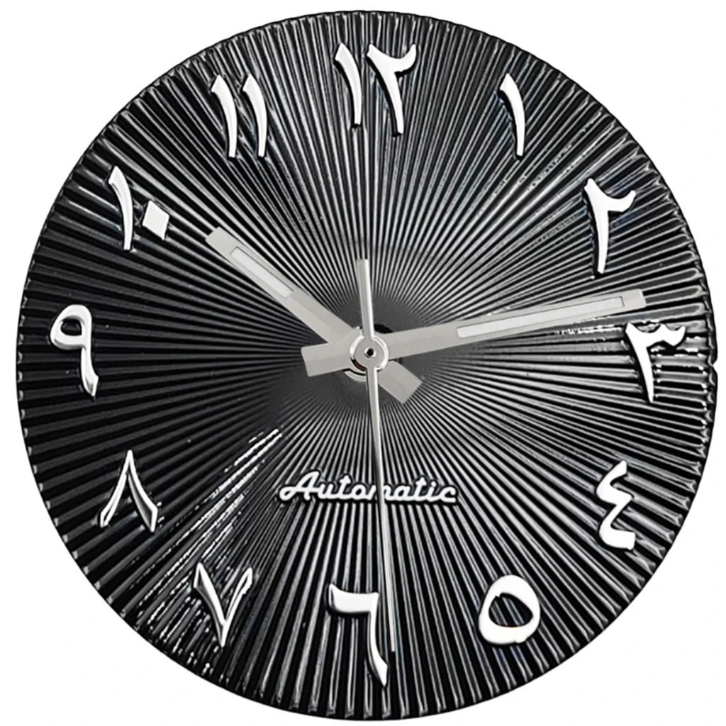 29 مللي متر NH35 ساعة الطلب مع ساعة الأيدي ل NH35 NH35a العقيمة أسود/أزرق ساعة وجوه الحركة التلقائية الملحقات