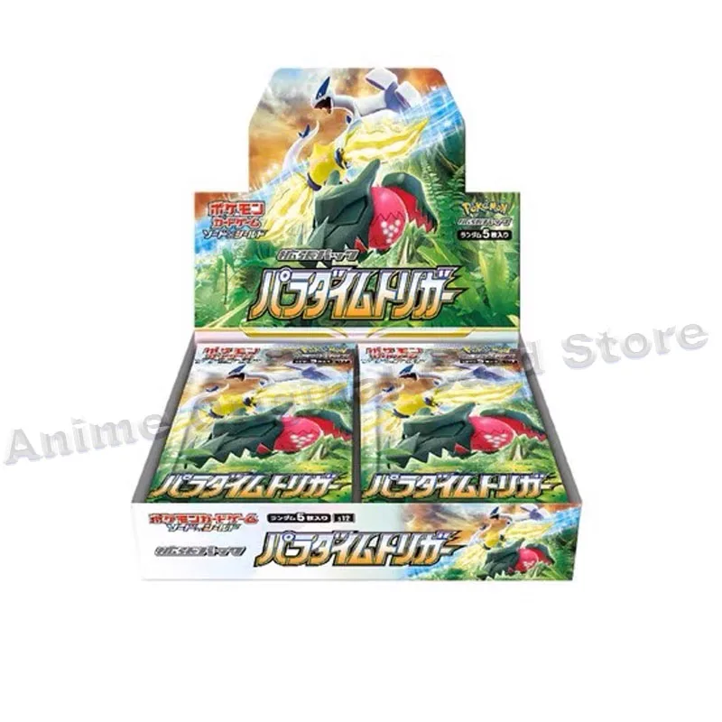 Japońska wersja Oryginalne pudełko PTCG Pokemon Card S12 Pakiet dodatkowy z ekscytującym myślenie