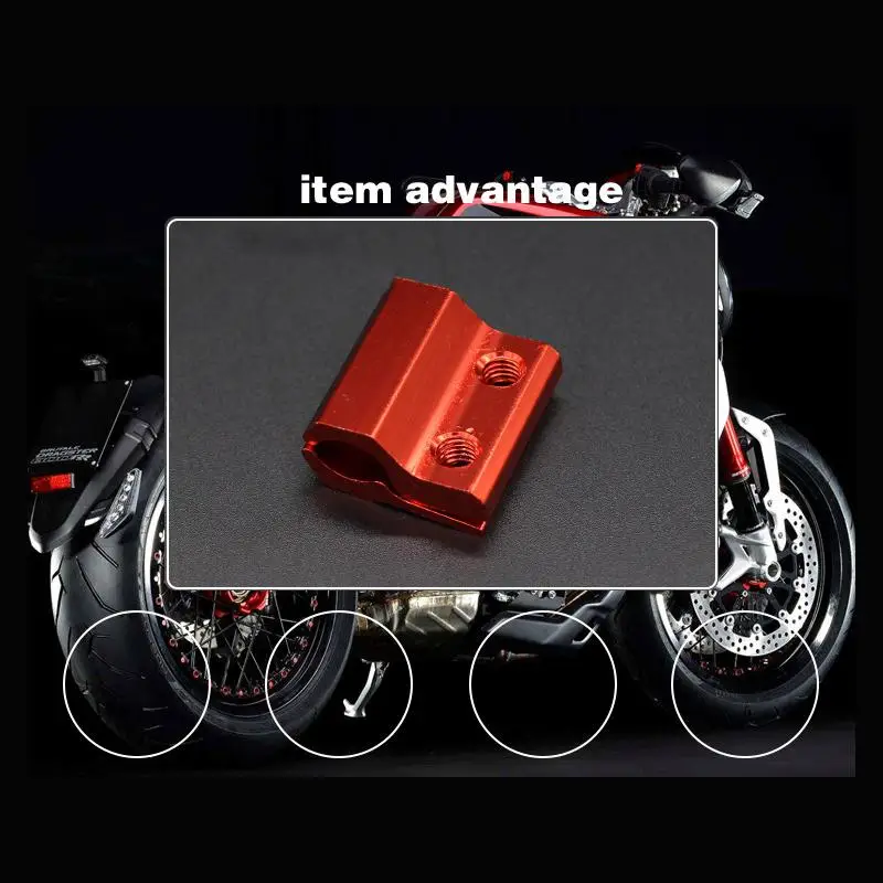 Motorcycle Front Brake Line Holder Hose Clamp Replacement Motorcycle Accessories For CR125/250 CRF250R/250X CRF450R/450X/450RX - view 4