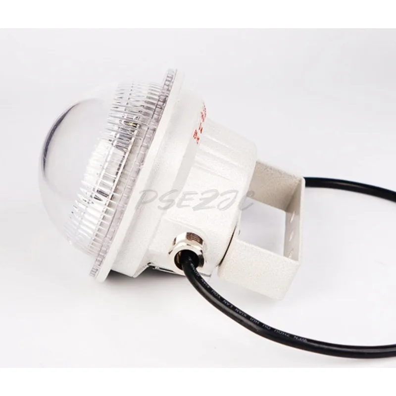 Luz de canal de iluminación de emergencia a prueba de explosiones montada en el techo de aluminio fundido LED