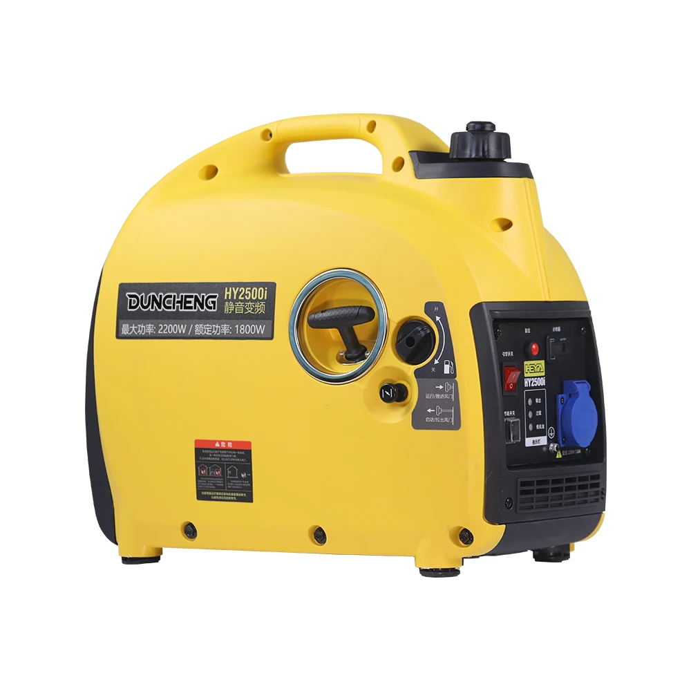 For Silent Portable Gasoline Inverter Generator  2kw for Camping Or Home Use  with ce 220v/110v Used in Europe