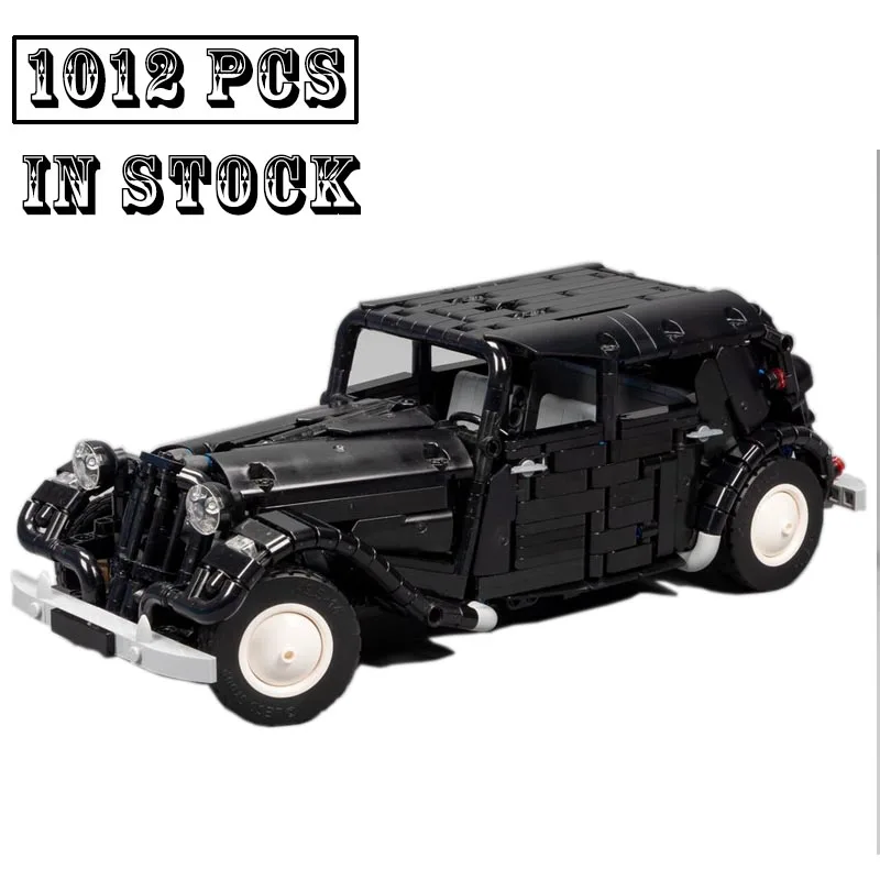 

NEW MOC-149659 Vintage Car Avant 4-Cylinder Engine Building Blocks Bricks Car Kits Kids Educational Toy Christmas Gifts Adults