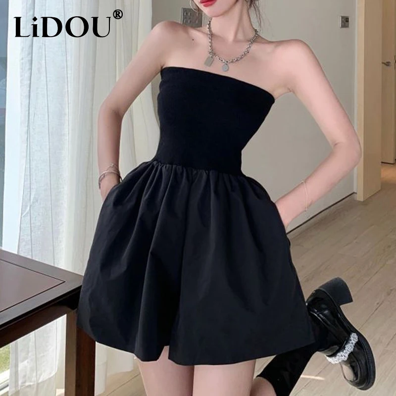 Summer New Sleeveless High Waist Jumpsuits Women Solid Color Fashion Casual Wide Leg Trousers Senior Temperament Female Clothing