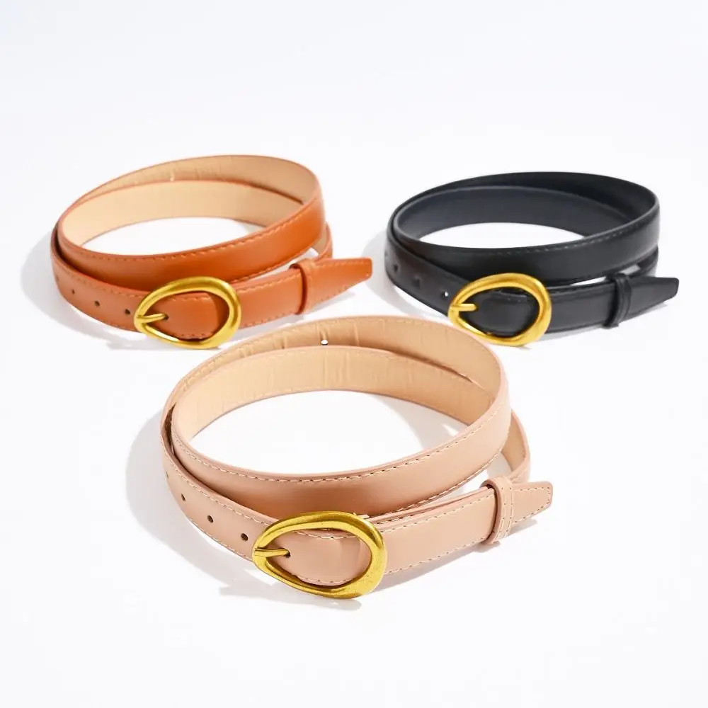 Casual Luxury Design Leather Belt Women Fashion Trendy Waist Strap Trouser Dress Belts