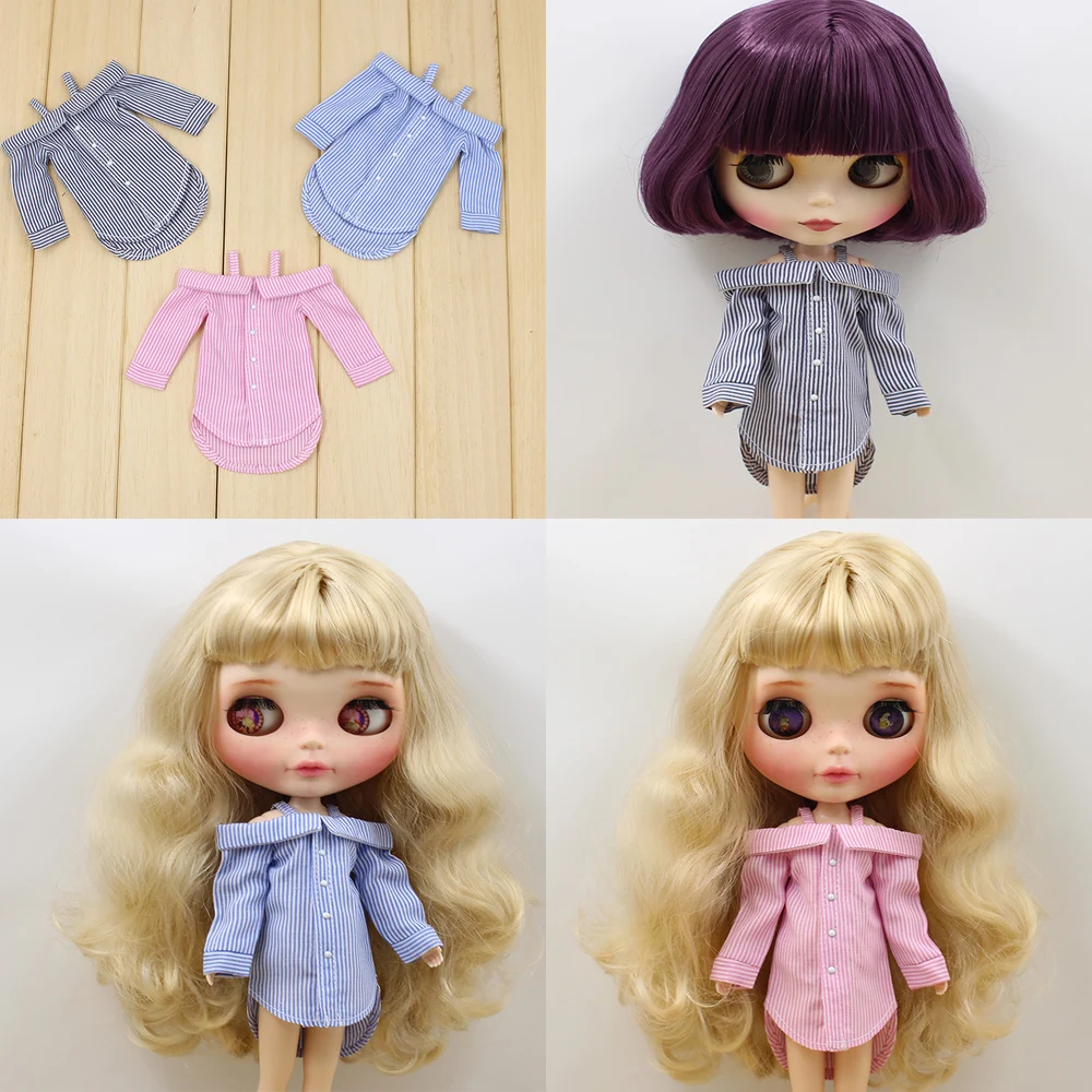 

HOUZIWA Azone Licca OB24 Doll Shirt Clothes For Blyth Dolls