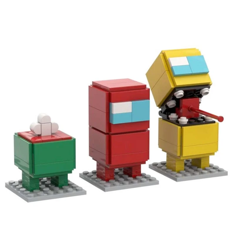 

Hot Space Werewolf Kills Game Space Combat Base Brickheadzs Building Blocks Doll Model Bricks Kids Kits Gift for Kids Birthday