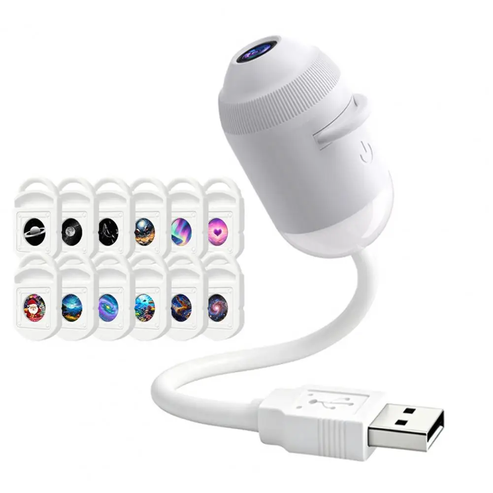3-in-1 USB-Sternenhimmel-Projektorlampe mit klarem Bild, einstellbarer Helligkeit, Touch-Steuerung, Nachtlicht und Sternenprojektor 2026