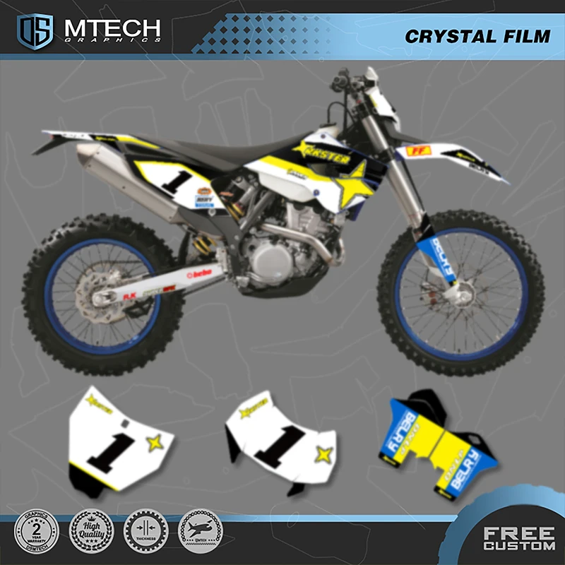 

Наборы наклеек с графикой мотоцикла DSMTECH для HUSABERG TE 125 250 300/ FE 250 350 450 501 2013 2014 002