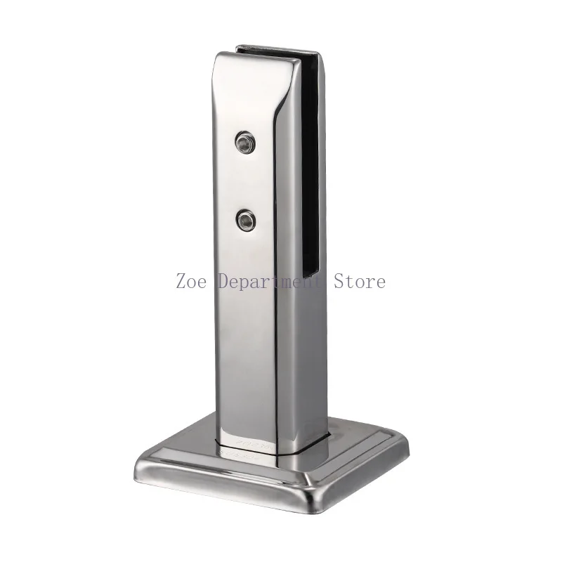 304 Stainless Steel Pool Clamp Glass Panel Pool Fence Ladder Bracket Balustrade Floor Deck Mounting Bracket Clamp