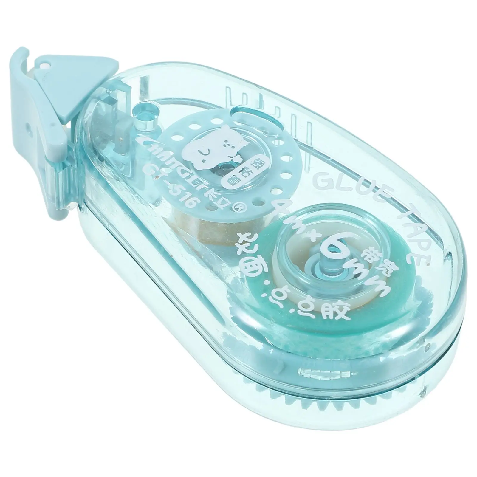 Dispenser Correction Tape Adhesive Roller Multifunction Removable Wall Blue Craft