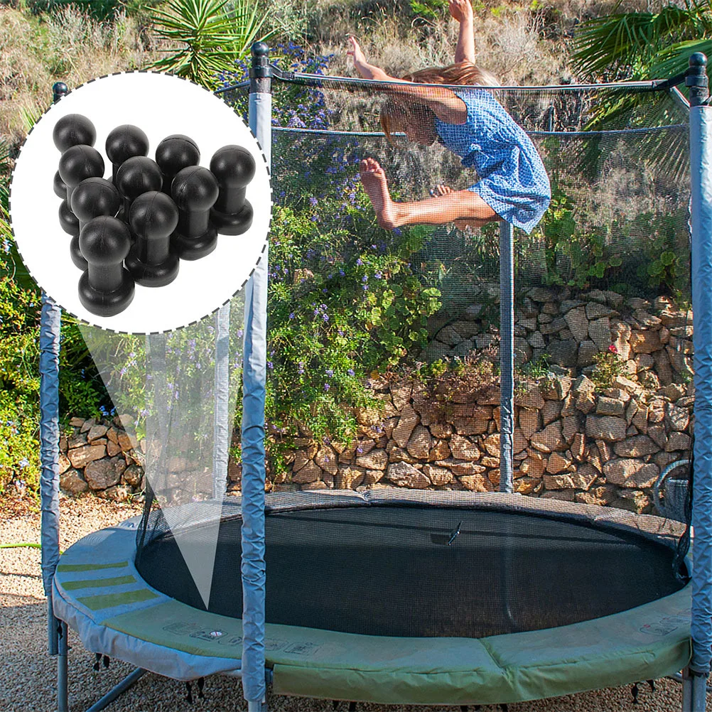 

20Pcs Trampoline Pole Caps 25mm Round Protective Tube Covers Safety End Caps for Indoor Outdoor Playground Equipment Repair