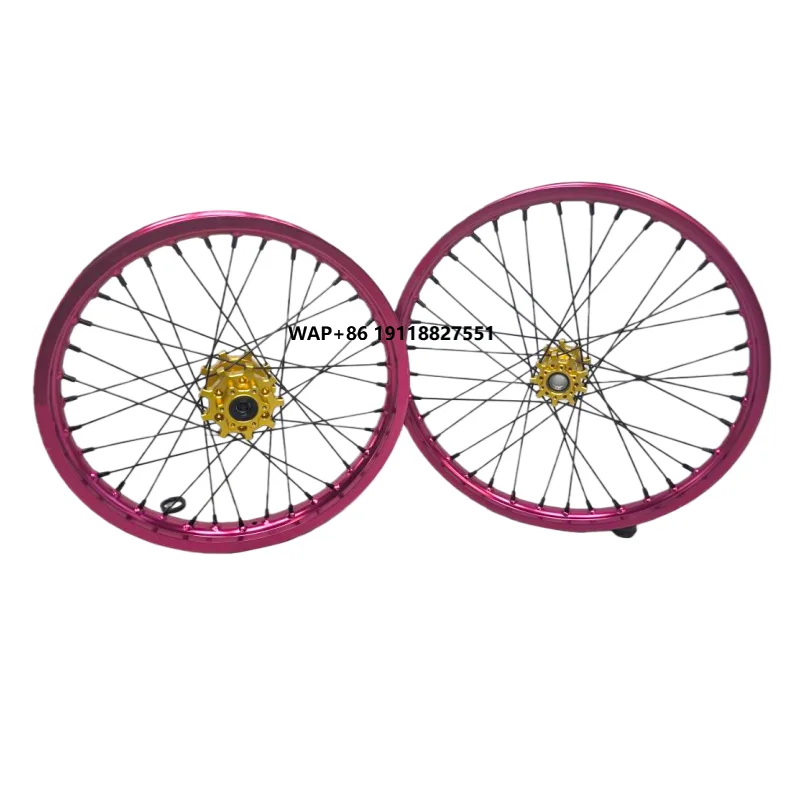 

Factory Price New Feeling Super Moto Wheels Aluminum Alloy CNC Front Motorcycle Accessories and Parts for Light Motorcycle