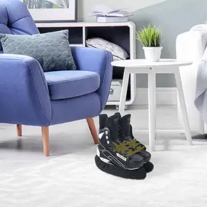 واقي غطاء لوح التزلج على الجليد للأطفال والكبار ، حامي ، واقيات شفرة ، شكل ، هوكي ، زلاجات أسطوانية ، تزلج ، 1 زوج أفضل 6 مضرب هوكي مبيعا - رقم 6