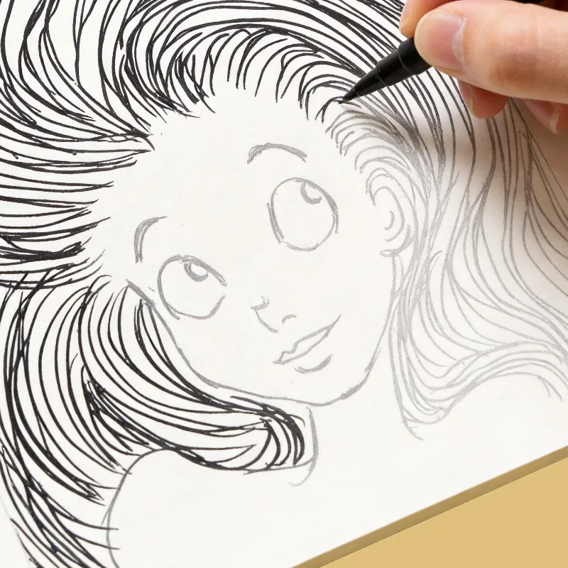 A Zen Style Art Graffiti Coloring Book, Featuring Butterflies, Ice Cream, Scenery, Long Hair Girls, It Is A Great Holiday Gift