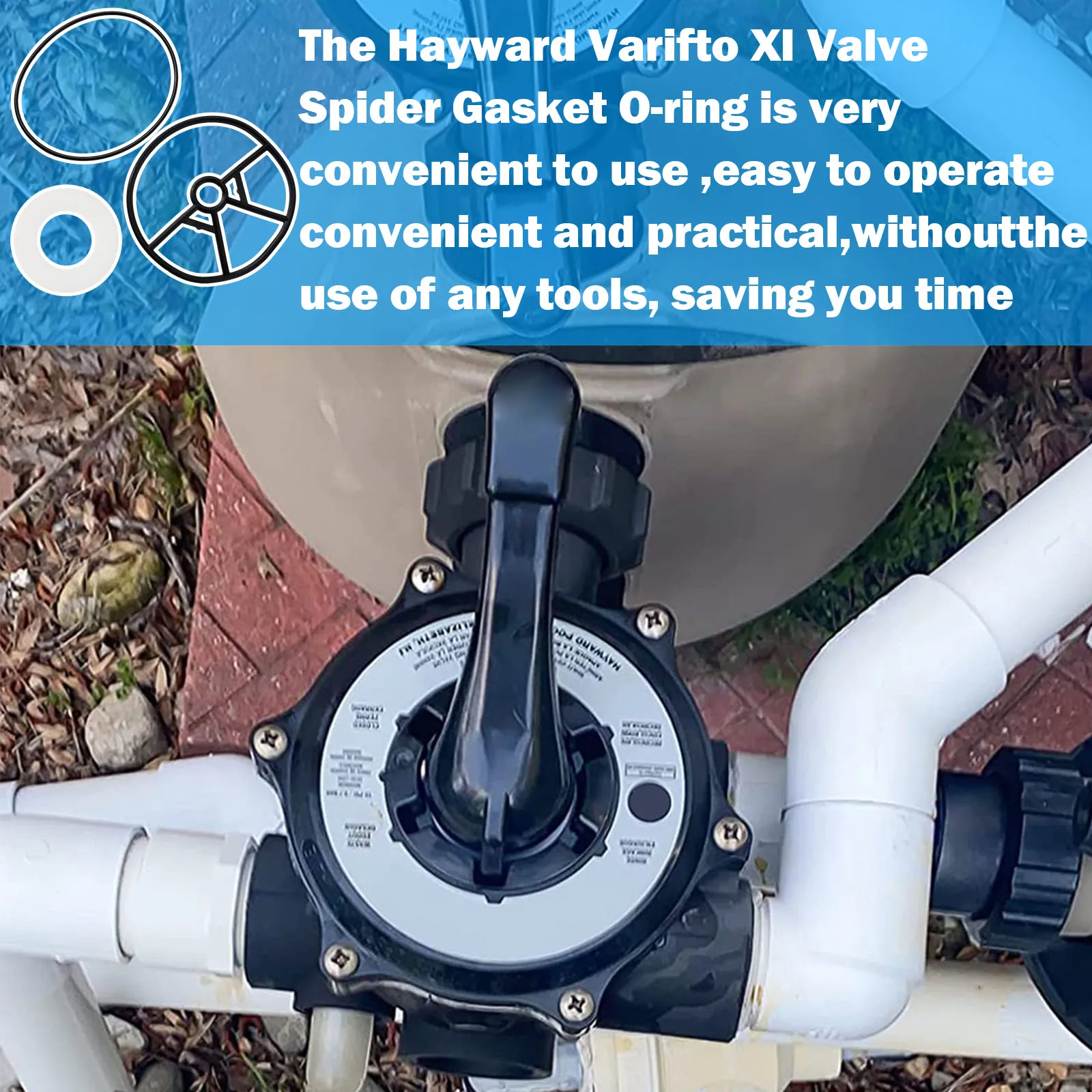 High Quality Brand New Cover O-ring Gardening Pool Cleaning Tools Non-Metallic Bearing S180T S210T S220T S244T