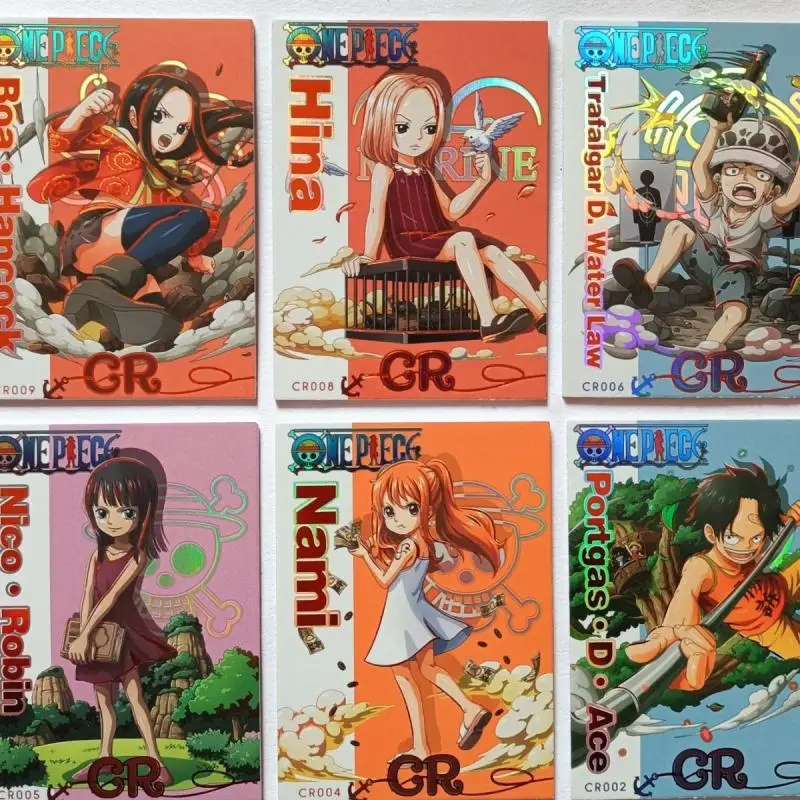 

Аниме ONE PIECE Hot Stamping CR CP SSR UR Flash Card Luffy Nami Hancock коллекционная игрушка