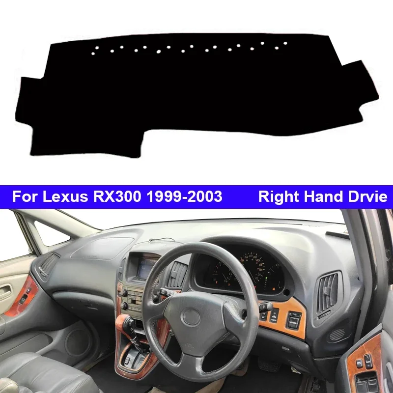 

Car Dashboard Cover Dash Mat Carpet Cape For Lexus RX300 1999 - 2003 Anti-sun Sun Shade Car Styling Auto 2002 2001 2000
