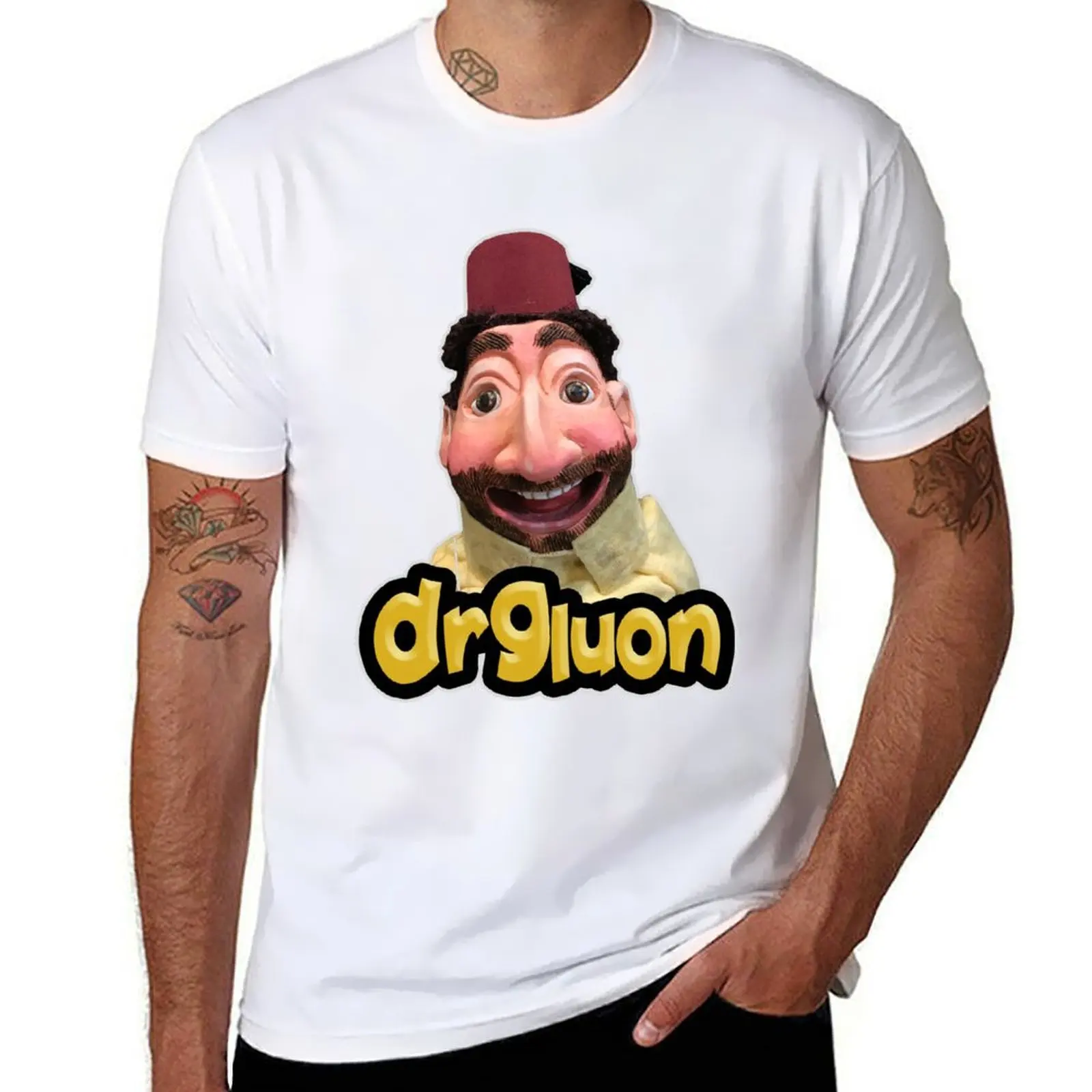 Howdy Gluon T-Shirt printed t shirts for man cotton tshirt 100% T-Shirt