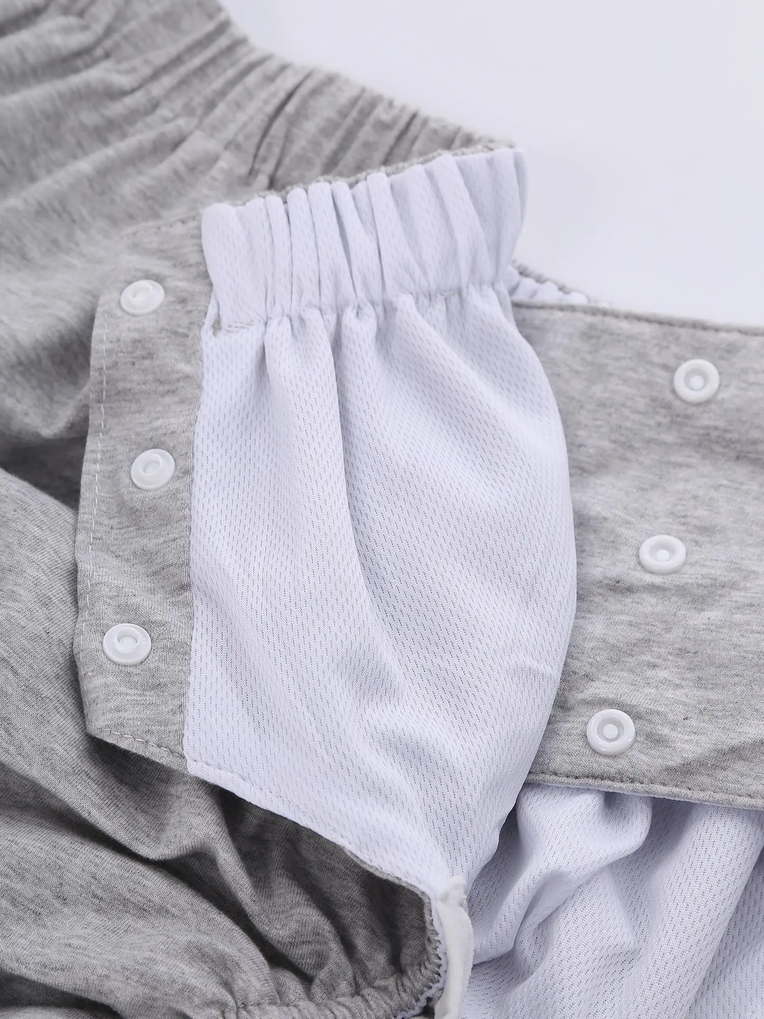 

Нижнее белье унисекс для взрослых, трусы с регулируемым эластичным поясом, однотонные герметичные многоразовые трусики, ночное белье