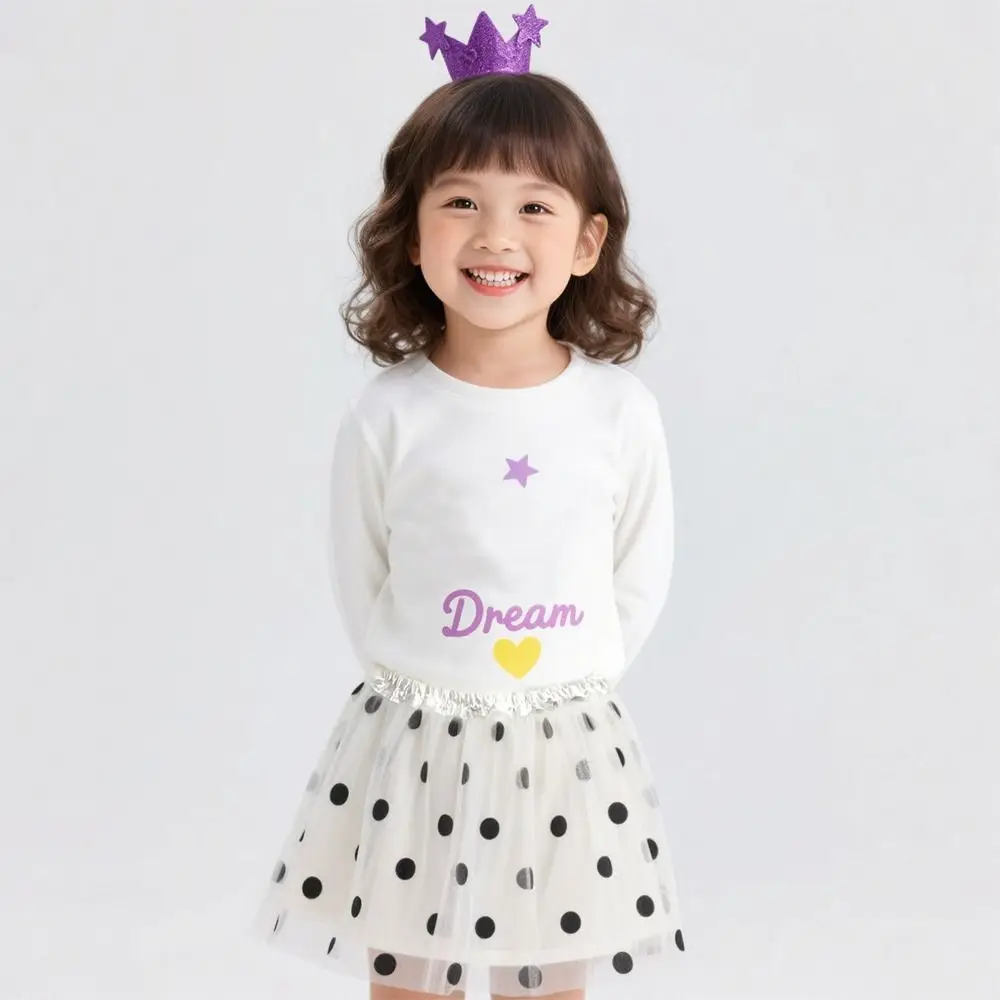 Zomer Wave Point Tutu Rok Kleurrijke Netting Dansrok Tule Balletrokken Kinderen