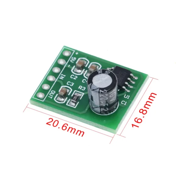 XH-M125 turntable amplifier board XPT8871 mono amplifier module lithium battery amplifier board 6W