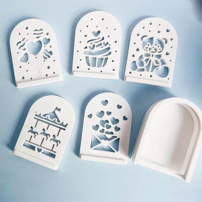 

Силиконовая коробка для хранения плесени Полово медведя Организаторы тематические организаторы плесени силиконовый текстура для