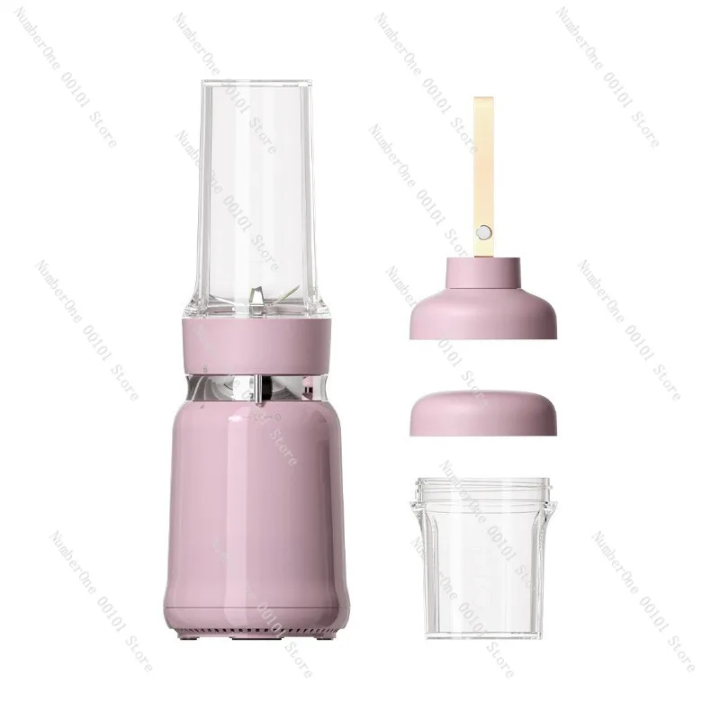 600ml Compact Portable Blender Full Automatic Smoothie Maker Personal Countertop Food Processor Fruit Vegetable Juicer High