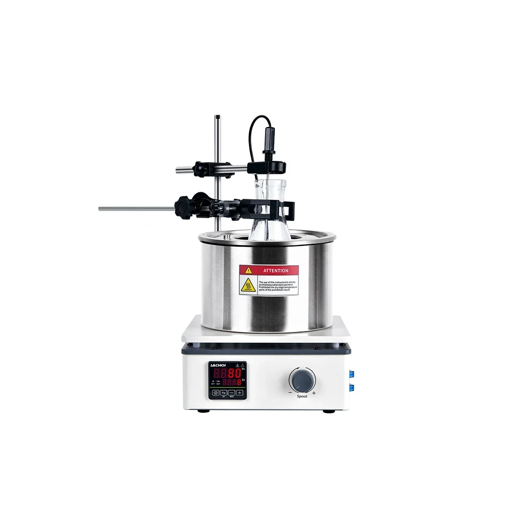 large capacity laboratory instrument magnetic stirrer hotplate automatic pot stirrer manufacturer