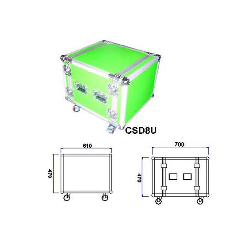 

Профессиональный алюминиевый кейс для проектора на колесах для транспортировки и хранения