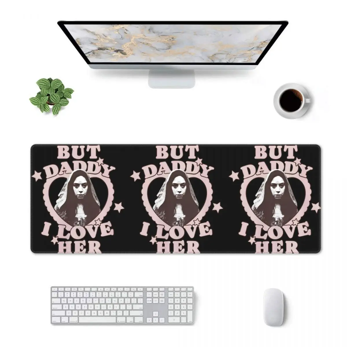 Large Mouse Pad But Daddy I Love Her Aubrey Plaza Is Rio Vidal Gamer PC Laptop Mats Keyboard Carpet Computer Gaming Desk Mat