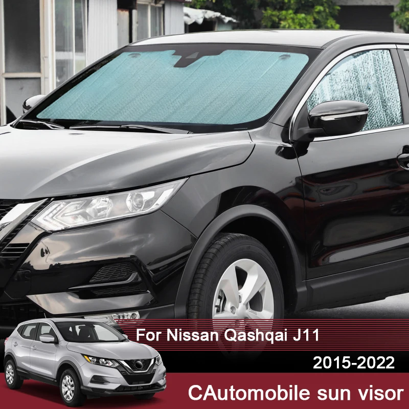 

Автомобильные солнцезащитные очки для Nissan Qashqai J11 2015-2022, занавеска на окно, солнцезащитный козырек, аксессуары