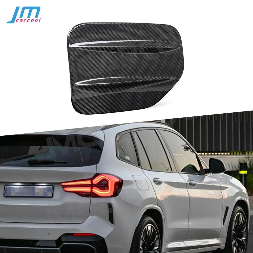 

Carbon Fiber Car Fuel Tank Cap Cover Trim For BMW iX3 G08i 2022 Car Exterior Oil Fuel Tank Cap BodyKit FRP Accessorries