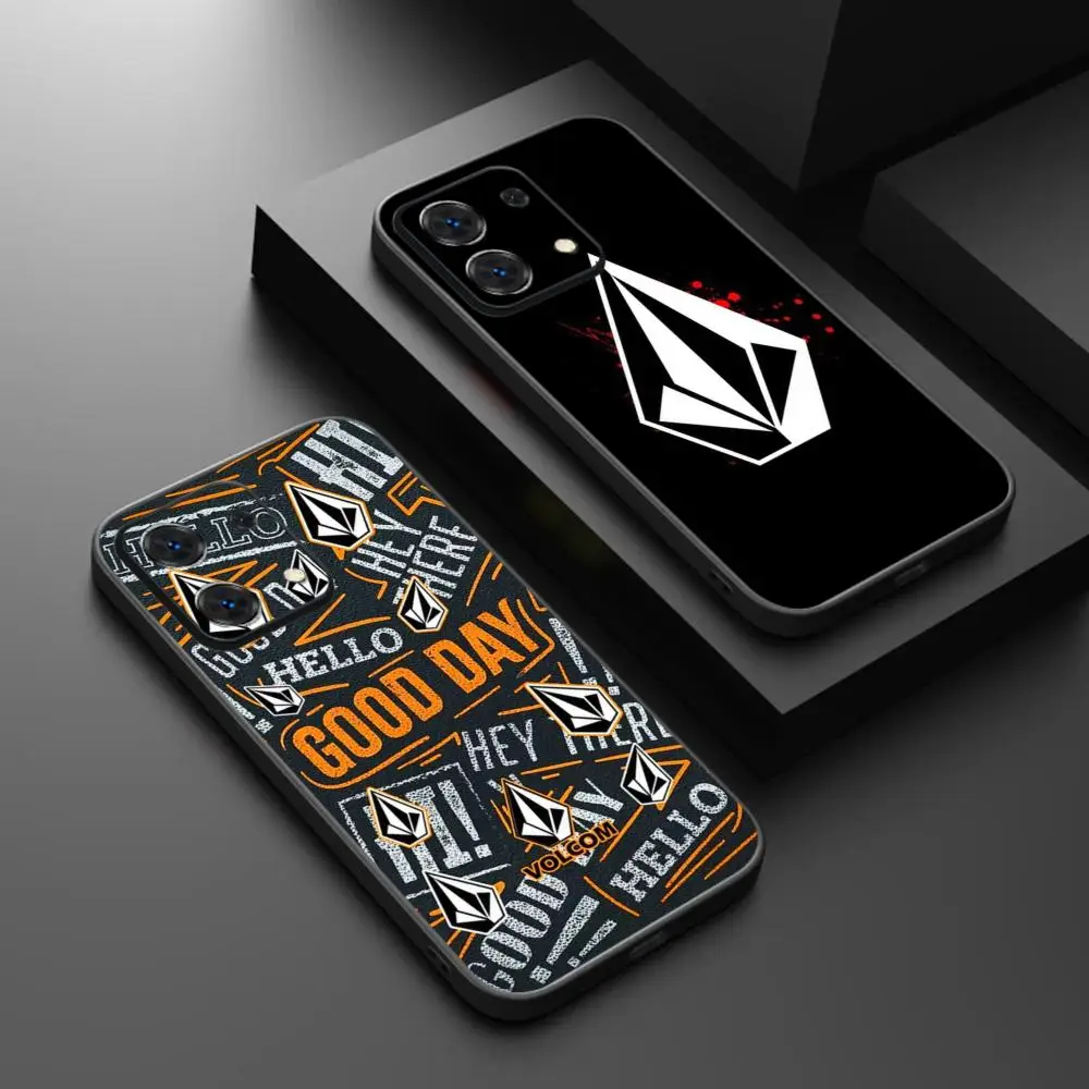 Phone Cases Com - スタイリッシュなファッションV-vol-comsファッションロゴ入りスマホケース Redmi Note 14 13 12