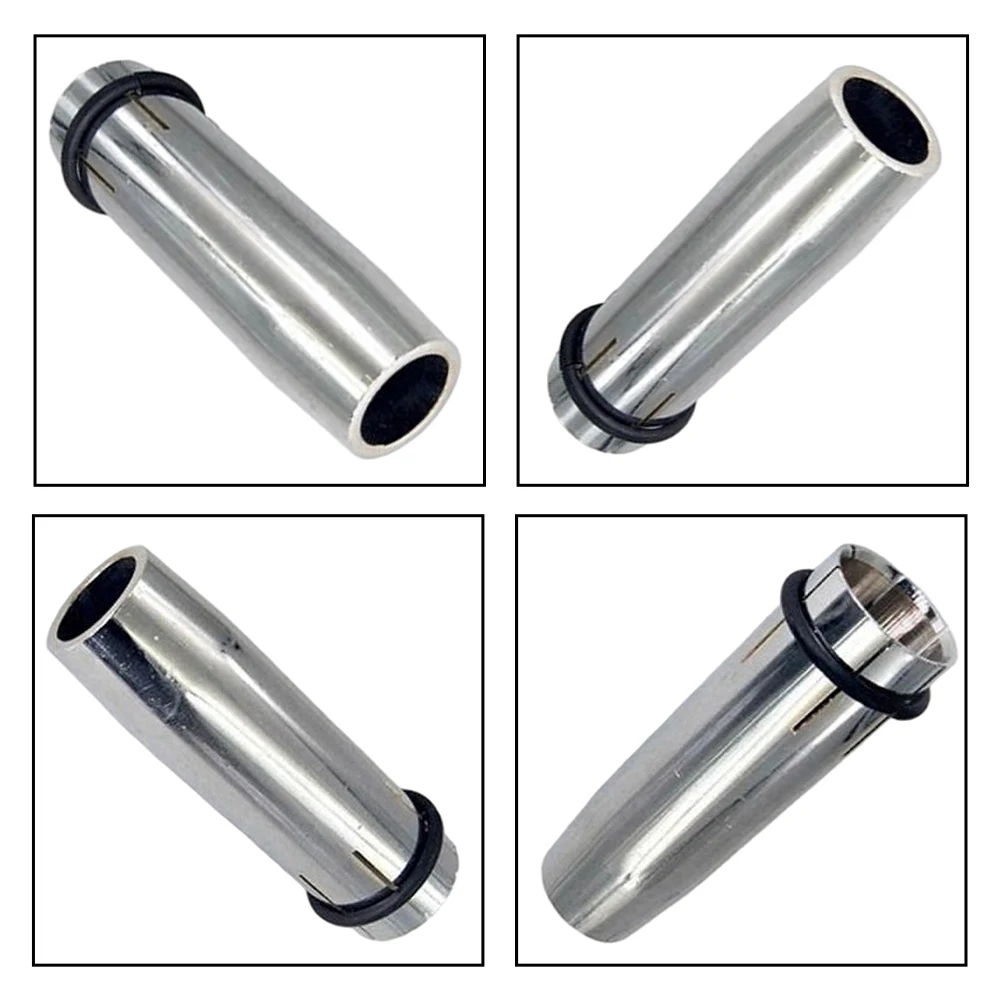 Gas Nozzle for Abicor For Binzel 145.0081 Torch Series Tapered Shape Nickel Coated Copper for Shielding Gas Delivery