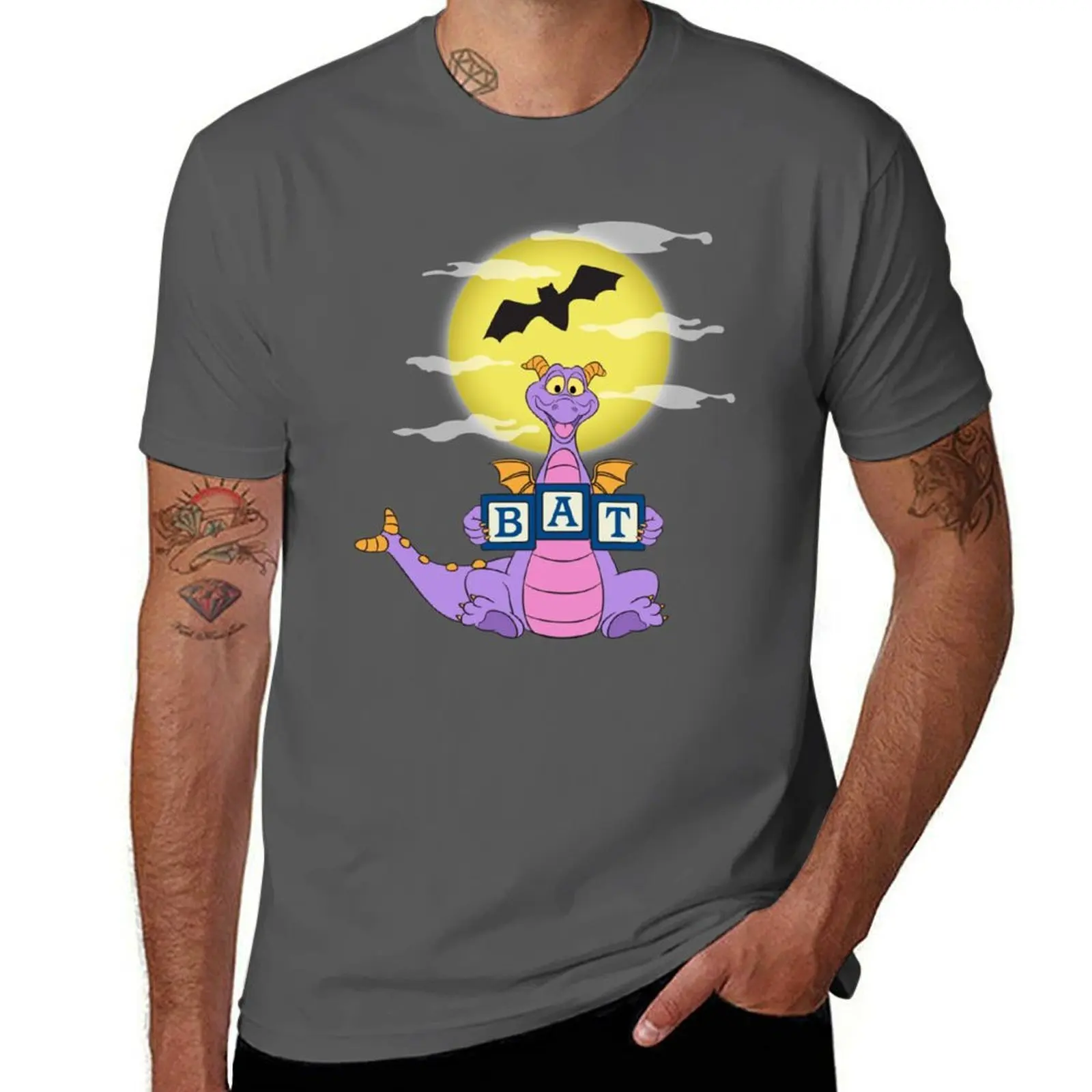 

Figment BAT T-Shirt t shirts for man cotton funny man tshirt T-Shirt
