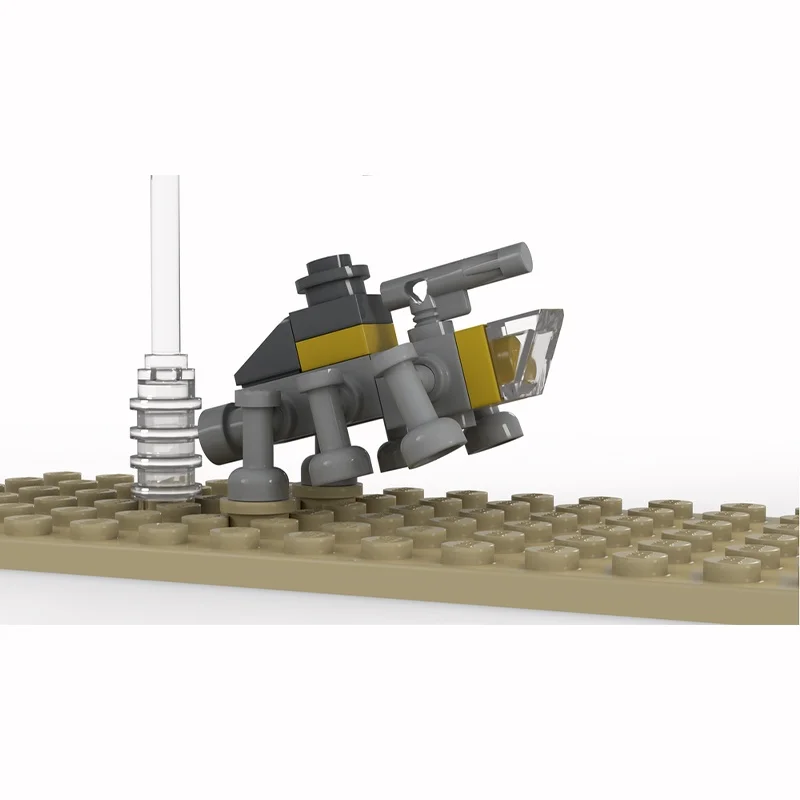 35 قطعة MOC جمهورية صغيرة دروبشيب و TE ستار نموذج اللبنات هدية الكريسماس تجميع لعبة لتقوم بها بنفسك فكرة التعليم الطوب الاطفال #2