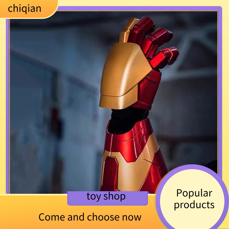 Hammer Marvel Iron Man MK42 Wearable Arm Upgraded Voice Control Open Close Mech Armor Cosplay Collectible Prop For Marvel Fans